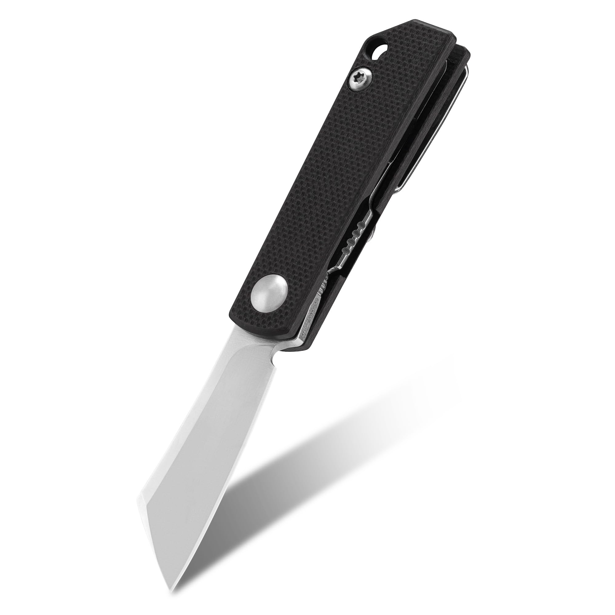 Amazon.co.jp: KeyUnity KK10XS 折りたたみナイフ 小型 ダマスカス